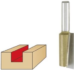Vermont American 22414 3/8-Inch x 1-Inch Carbide Sngl Flute Straight Router Bit