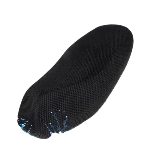 Couvre selle siège housse de selle moto cyclomoteur scooter filet 3D