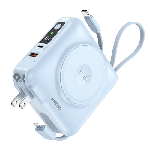 Philips モバイルバッテリー コンセント一体型 DLP4351CU 31Gf3XCPVwL.jpg