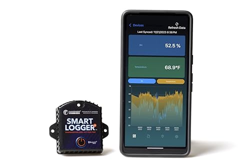 Image of Smart Logger V2 Bluetooth Ambient Temperature & Relative Humidity Data Logger for Home & Industrial Use (5 Pack)