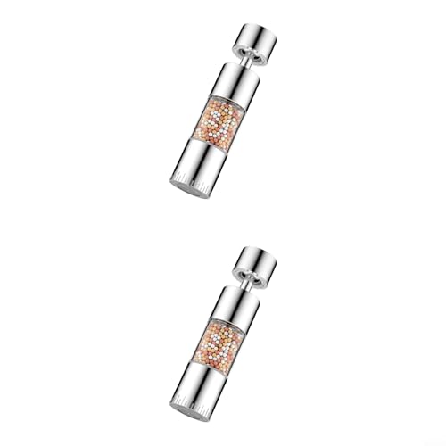 Set di 2 filtri dell'acqua per rubinetto, rimuove fluoro, metalli