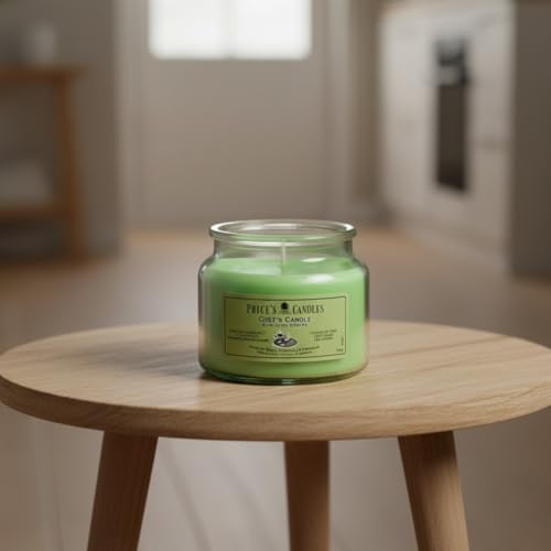 Prices Chefs Candle in Tin - Eliminates Cooking Cooks Kitchen Odour - TRIPLE PACK,Green,6.8 l x 19.8 w x 4.4 h centimeters