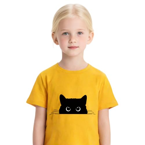 Toddler Girls Shirt Baby Girl Short Sleeve Soft Cotton Graphic T-Shirts Kids Summer Tee Top2