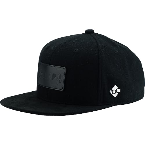 Bavarian Caps Cap Schafkopf Black Edition, Größe:OneSize, Farben:grau