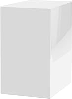 Vista 40 de Acrylic Display Riser Box Clear Plexiglass 12" x 12” x 19” No Lid Hollow Pedestal 5 Sided Display Trinkets Flowers Dust Cover Bin Collectible Items