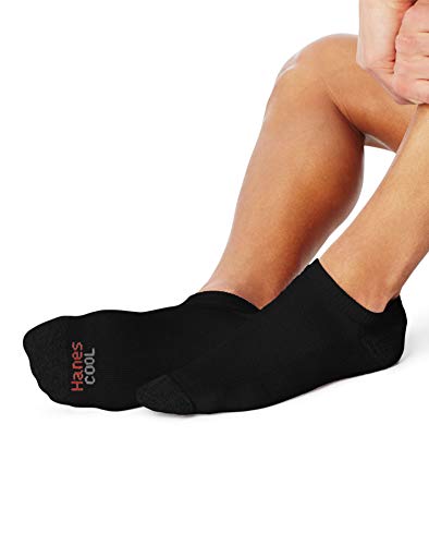 Hanes Ultimate X-Temp FreshIQ Men's No Show Black 7-Pack (Includes 1 Fre❗️Ships directly from Hanes❗️3