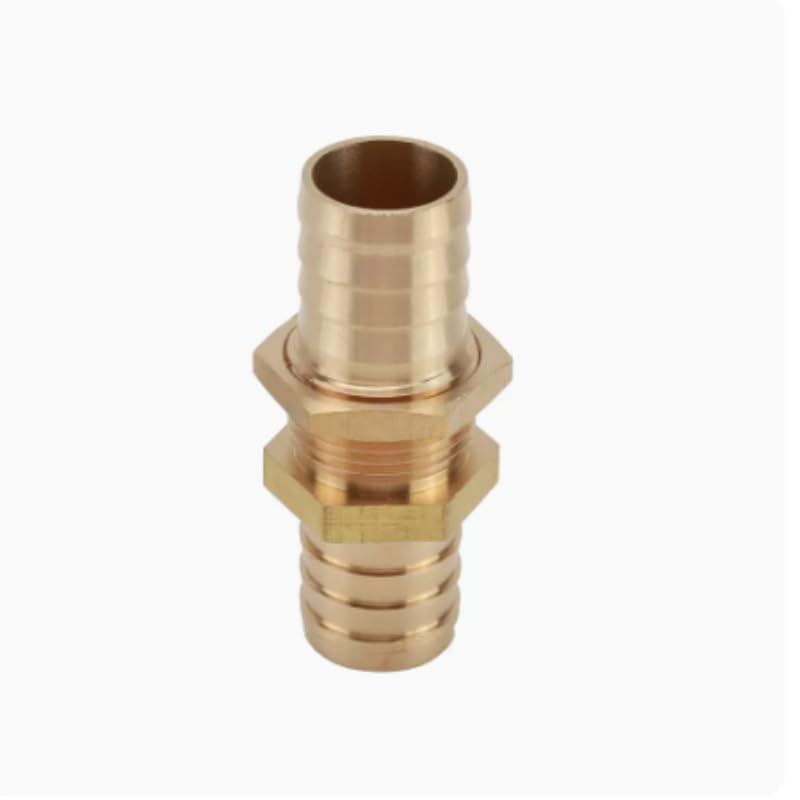 Raccord cannelé en laiton 8mm pour tuyau de gaz eau et carburant
