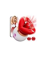 3 IN 1 Mund-Vibrator mit 360° Rotierende Zunge & Saugfunktion-Klitoris Vibration für Frauen mit APP Steuerung AI-Chat, Soft Lips Realistische Zungensimulation Sex Spielzeug für die Frau Paare Sex Toys