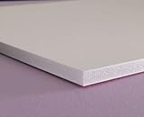 White Foamed PVC Sheet 24' X 48' X 3MM (0.118') Plastic Boards