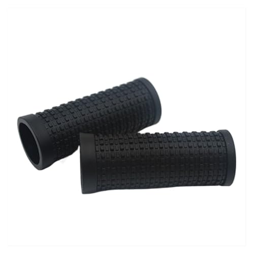 ADZJOY 1 Pair MTB Bicycle Rubberized Handlebars Grips Long and Short Available for Twisted Shifter Mountain Bikes 22.2 Mm Replacement Parts(Short Black) - Thumbnail 6
