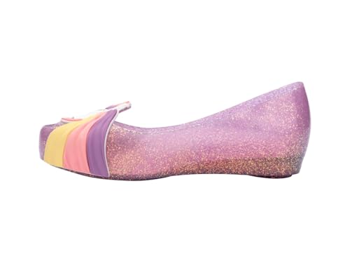 mini melissa Girl's Ultragirl Unicorn Ballet Flat