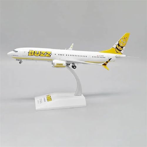 Avión coleccionable de metal B737 MAX8 escala 1:200 Buzz 5