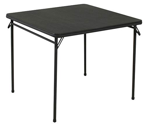COSCO 34" Vinyl Top, Black, 2-Pack Folding Table - Thumbnail 2
