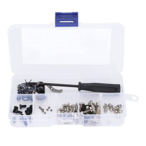Kit di vite per cucire Kit di mantello in metallo Agioni a piatta da mantello Shrapnel Agiushi di fissaggio per cucitura Accessori per macchine da cucire
