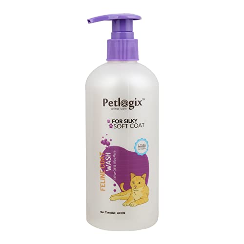 See full amazon price history chart for Petlogix Natural Feline Cat Shampoos with Aloe Vera & Olive Oil Hair Body Wash for All Coat Types Puppies Mineral Oil, SLS & Paraben Free (330ml) Petlogix Natural Feline Cat Shampoos with Aloe Vera & Olive Oil Hair Body Wash for All Coat Types Puppies Mineral Oil, SLS & Paraben Free (330ml) (B0B2LH3KT8) Amazon Price History, Amazon Price Tracker