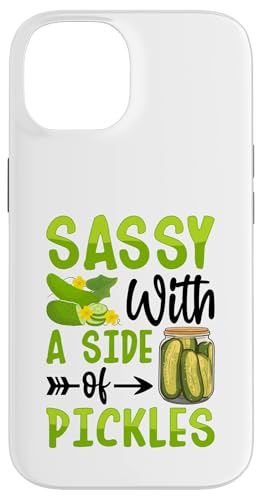 Sassy With A Side Of Pickles スマホケース iPhone 14 用