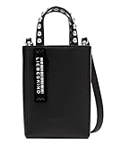 Liebeskind Berlin PB STUD ANI Paperbag, Extra Small (HxBxT 8.6cm x 13.5cm x 0.5cm), Black