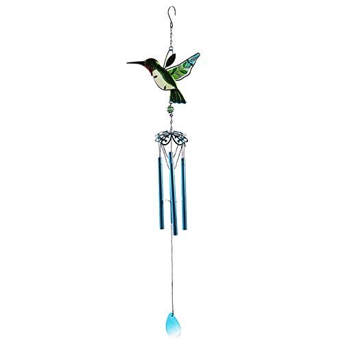 Sazoley Glass Wind Chime Bird Dragonfly Shaped Ing Ornament Multi-Tube Wind Chimes Thanksgiving Day Home Outdoor Garden Balcony Backyard Church Festival Ing Christmas Decoration #TOP22