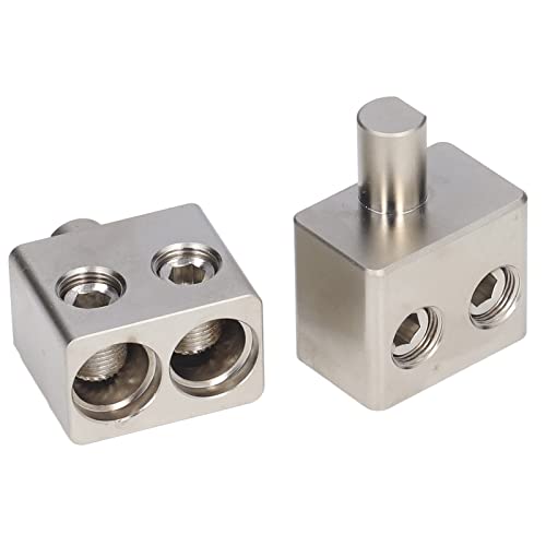 Amplificador de Audio para Coche AMONIDA Divisor Entrada Dual Cobre 2 Unidades