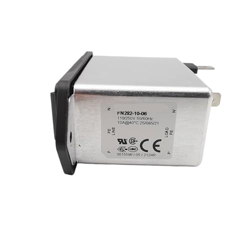Filtro de potencia FN282-10-06 toma de corriente 10A con interruptor 4