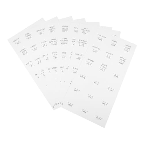 OHPHCALL ���ۃX�e�b�J�[ 8���Z�b�g �h�����������x�� ����ς݃L�b�`�����x�� 38cm �ی^�X�p�C�X�����p ���ړI���ރV�[�� �L�b�`����������