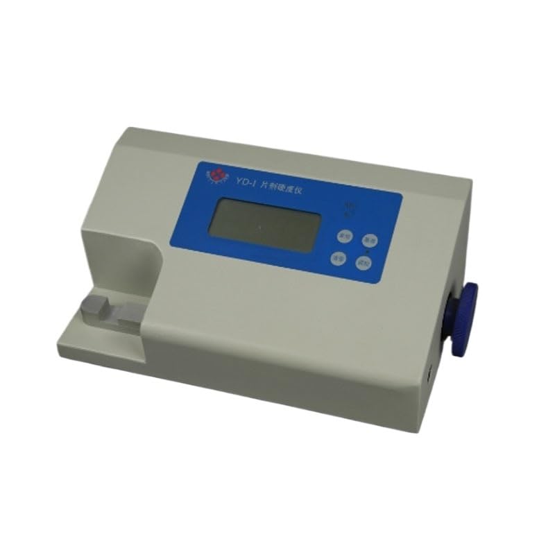 Durómetro de tabletas con instrumento medición física alta precisión y pantalla digital inteligente. Máquina prueba YD-1