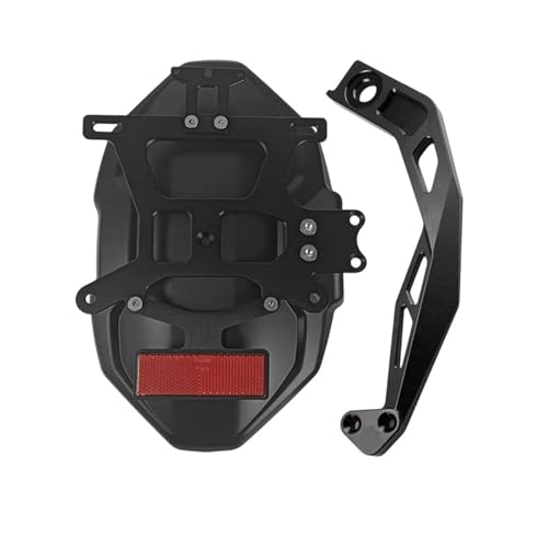 Support de plaque pour Yamaha Tracer 9 protège des projections avec son garde-boue arrière