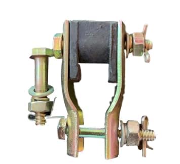 Heavy Duty Steel & Rubber Fan to Ceiling Hook Attachment Clamp with Special Nut Bolt & Locking Pins, Pack of 1-image-29