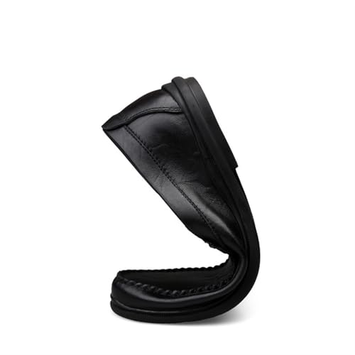Oxford shoes for men Men's Casual Split Leather Loafers Comfortable, Breathable, Thick Sole Shoes for Everyday Wear3