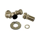 Wolf Eckwartungshahn 3/4" mit KFE-Hahn für Unterputzinstallation, verchromt 2070615