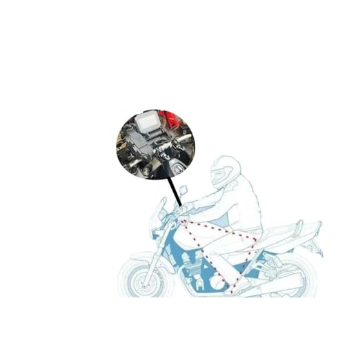 Abrazadera manillar motocicleta para ampliar espacio de GPS en ADV 150 4