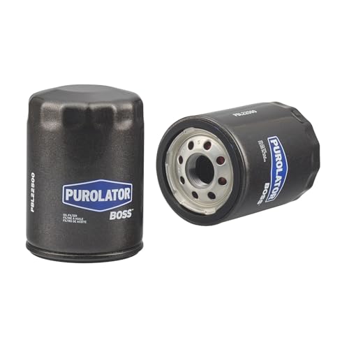 Image of Purolator PBL22500 PurolatorBOSS Maximum Engine Protection Spin On Oil Filter Compatible With Ford F-150, Explorer, Edge, Chevrolet Silverado 1500, Traverse, Tahoe, GMC Acadia, Sierra 1500 and Yukon