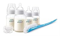 Philips Avent Anti-Colic Baby Bottle Starter Set, SCD180/01