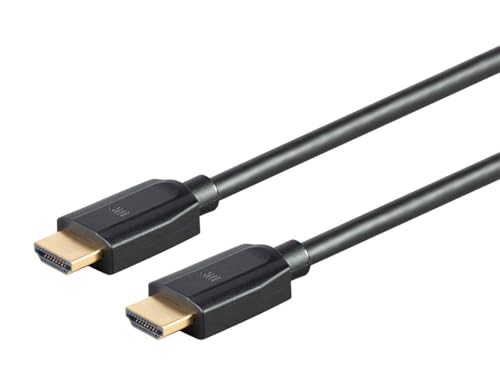 Image of Monoprice Ultra 8K Premium High Speed HDMI Cable - 8 Feet - Black | 48Gbps, 8K@60Hz, Dynamic HDR, eARC - DynamicView Series, 1 Count (Pack of 1)