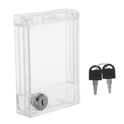Image of Plastic Air Conditioning Switch Cover Protector with Lock for Safety