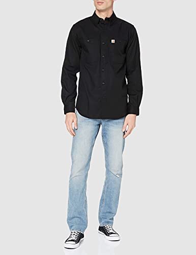 Carhartt Men's Rugged Professional Series Relaxed Fit Canvas Long Sleeve Work Shirt