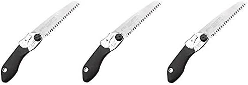Silky New Professional Series Folding Landscaping Hand Saw POCKETBOY 130mm Medium Teeth, 340-13 (Thrее Расk)