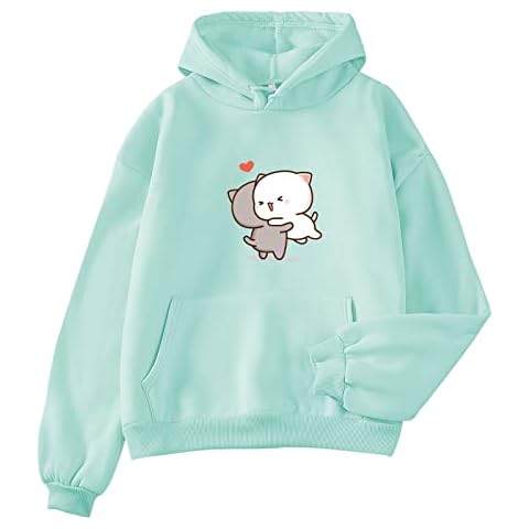 Bobeutou Cat Hoodie for Women Cover