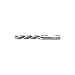 Walter Tools A3967-9.5 BSX 9.5 mm Solid Carbide Maximiza Drill, 49 mm Length of Cut, 28.5 mm Maximum Cut Depth, 61 mm Extension Length, 103 mm Overall Length