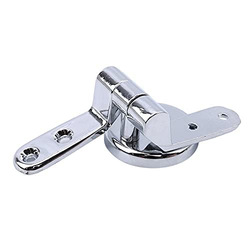 Charnière pour abattant de WC en alliage de zinc avec supports amovibles - 4
