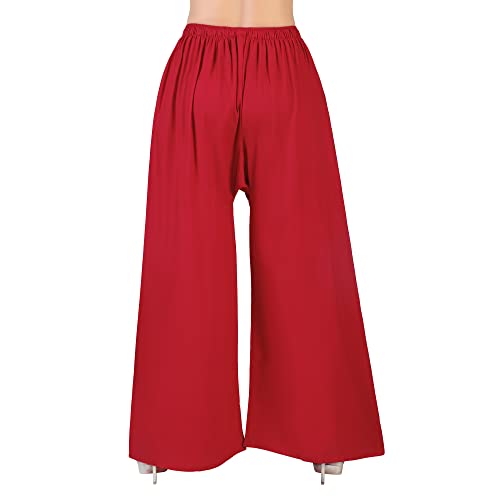 Image of Women's Relaxed Fit Rayon Palazzo