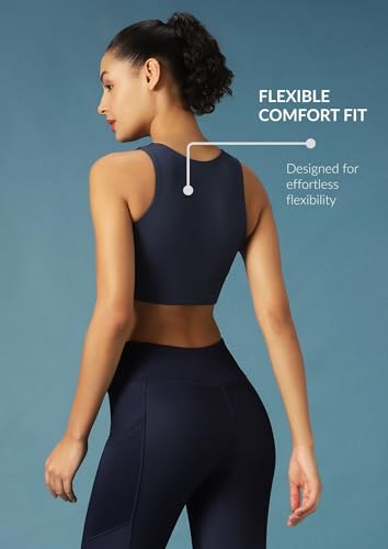 Image of PUMP'D Women's Wire Free Casual Padded Training Bra - Bras for Woman | Sports Bra for Women | Gym Bra for Women Workout | Workout Bra