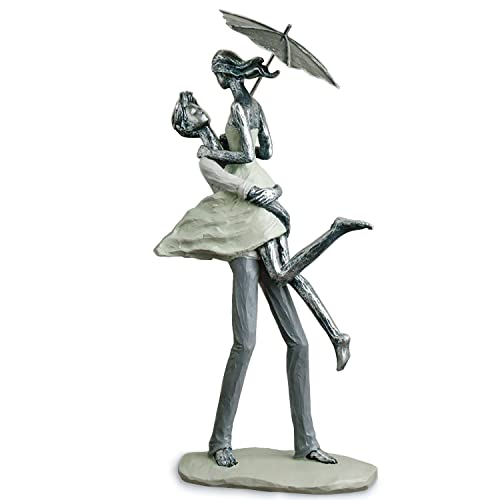 Qxiaofei Affectionate Hug Couple Art Sculpture Love Souvenir For Her Romantic Office Home Decoration Sculpture #TOP19