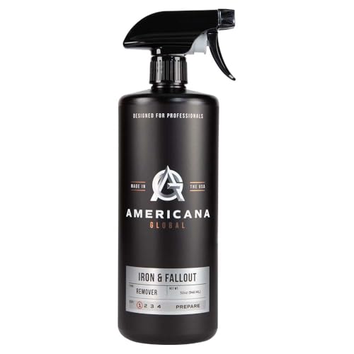 Americana Global Iron & Fallout Spray 32oz - Fallout, Brake Dust, Iron Deposits, and Carbon