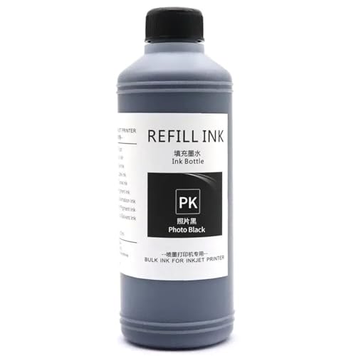 500ml��[�\�Ȋ痿�C���N70 Designjet Z5400 Z5200 Z2100 Z3100 Z3200�v�����^�[70�J���[�C���N��^����p70�J���[�C���N(500ml-Photo Black)