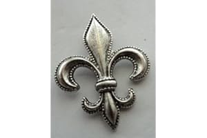 Fleur de Lis Push Pins: 15-Piece Set for Effortless Pinning