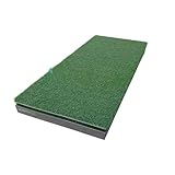 LuxeLie™ Golf Swing Mat – 12x28 Hitting Strip with 45mm EVA Base – Durable Turf for Indoor Practice, Backyard Training & Home Simulators