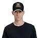 nopicsn 65th Infantry Regiment Borinqueneers Puerto Rico Flag Honor Et Fidelitas Adjustable Baseball Cap for Outdoor Sun Protection - Men & Women Black