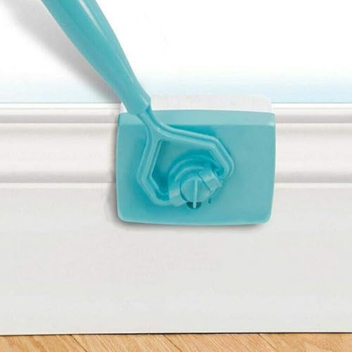 Plumeau pour plinthe et mur lavable - Kit brosse de plafond et sol pour maison - 4