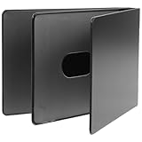 JOINPAYA Führerschein Organizer und Kfz Kartenhalter aus Strapazierfähigem Material Kompakte Mehrzweck Hülle für Fahrzeugzulassung und Versicherung Schwarzes Etui für Auto und LKW